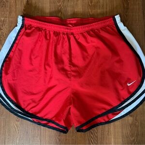 Women’s Nike Athletic Shorts - Sz. XL - Red - Dri-Fit